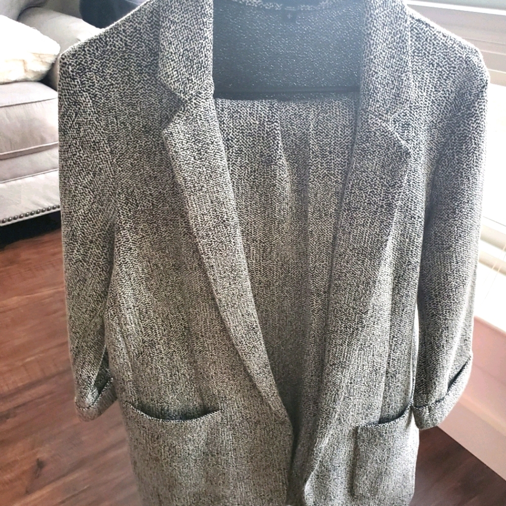 NWT Two Piece Express Suit STRETCHY!